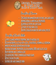 Load image into Gallery viewer, Lemon, Turmeric & Kojic Acid Face & Body Bar