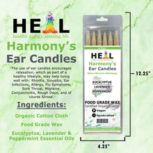 Load image into Gallery viewer, Eucalyptus, Lavender & Peppermint Ear Candles by Doc Harmony: 2-Pack