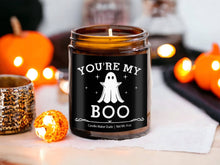 Load image into Gallery viewer, You're My Boo Halloween candle: Strawberry Cheesecake