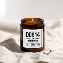 Load image into Gallery viewer, DD214 Military Retirement Candle: Autumn Sky
