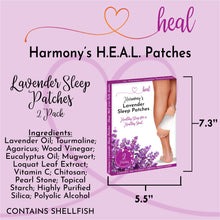Load image into Gallery viewer, Bodytox Lavender Sleep Patches: 2-Pack