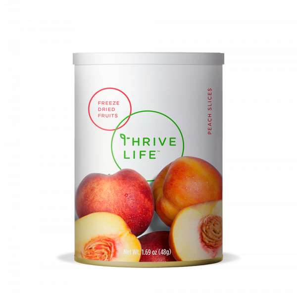 Freeze Dried Peach Slices Pantry Can – Northwoods Urban Farm