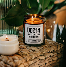 Load image into Gallery viewer, DD214 Military Retirement Candle: Autumn Sky