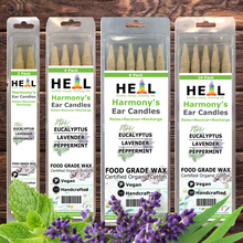 Load image into Gallery viewer, Eucalyptus, Lavender & Peppermint Ear Candles by Doc Harmony: 2-Pack