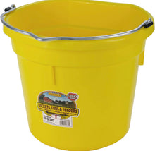 Load image into Gallery viewer, 20 qt Flat Back Bucket
