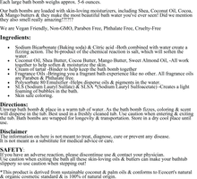 Load image into Gallery viewer, Large Bath Bomb - With Skin-Loving Moisturizers: Hibiscus Palm