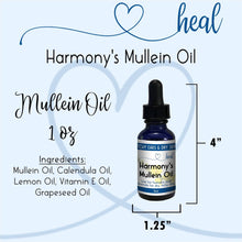 Load image into Gallery viewer, Mullein Ear Oil - 1oz: Harmony's Mullein Oil