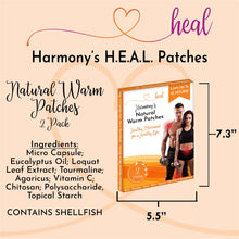 Load image into Gallery viewer, Bodytox Warm Patches: 2-Pack