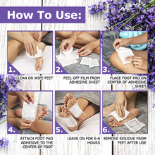 Load image into Gallery viewer, Bodytox Lavender Sleep Patches: 2-Pack