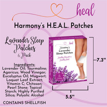 Load image into Gallery viewer, Bodytox Lavender Sleep Patches: 2-Pack