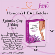 Load image into Gallery viewer, Bodytox Lavender Sleep Patches: 2-Pack