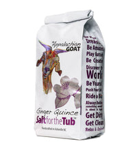Load image into Gallery viewer, Ginger Quince Goats Milk Bath Salts Infused with Arnica: 16 oz.