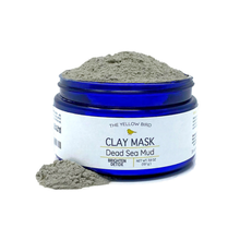 Load image into Gallery viewer, Dead Sea Mud Clay Mask: Mask Jar 3.8oz