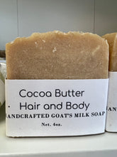 Load image into Gallery viewer, Hair and Body Goat&#39;s Milk Soap 4 oz

