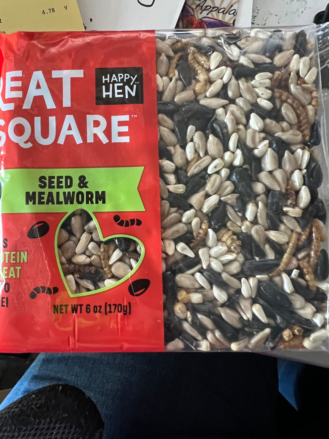 Seed and Mealworm Treat Square