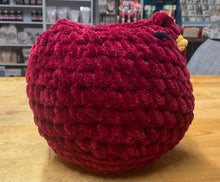 Load image into Gallery viewer, Red Crochet Chicken
