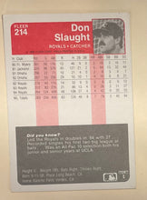Load image into Gallery viewer, Don Slaught   Fleer1985   214
