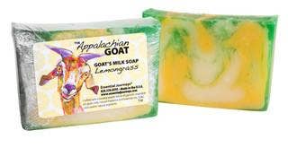 5oz Lemongrass Goats Milk Soap Slice