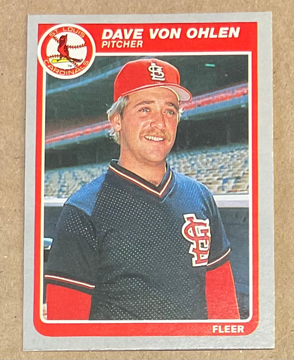 Dave Von Ohlen  Fleer 1985  243