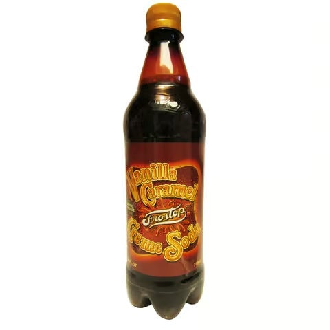 Frostop Vanilla Caramel Soda 24 oz