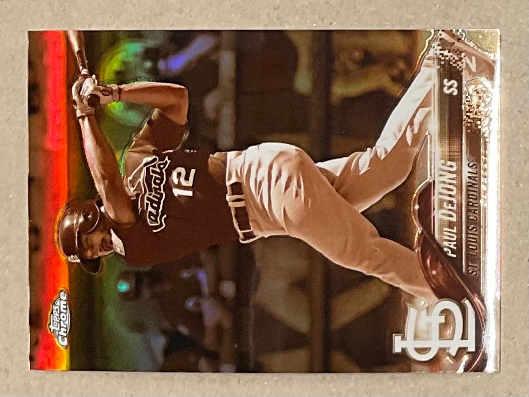 Paul DeJong   2018 Topps Chrome   79