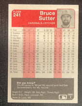 Load image into Gallery viewer, Bruce Sutter   Fleer 1985  241
