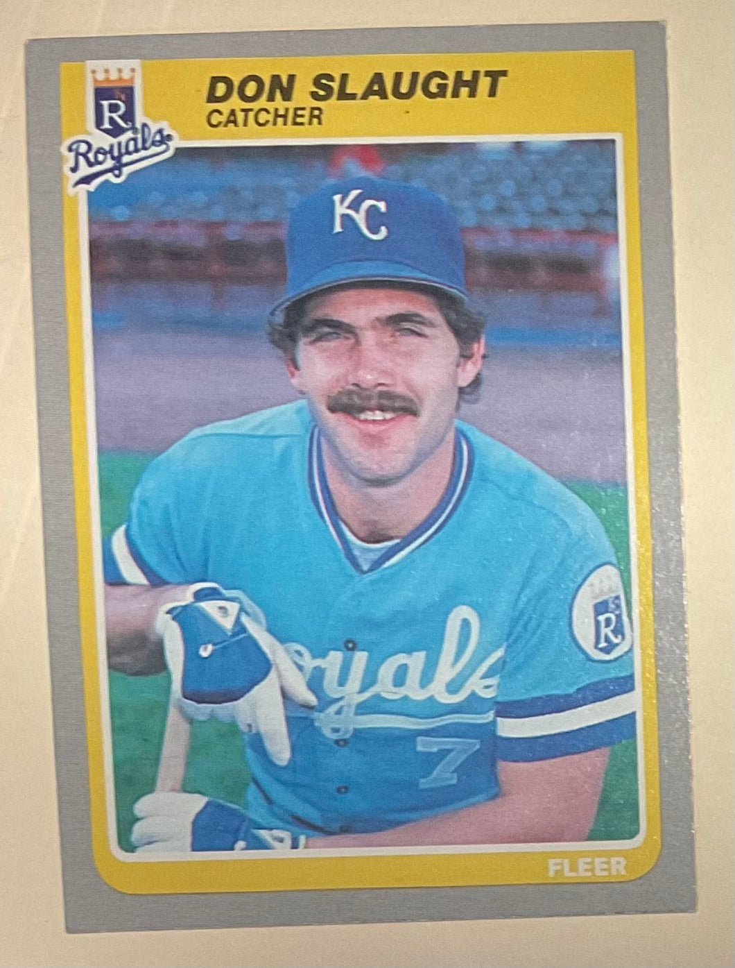 Don Slaught   Fleer1985   214