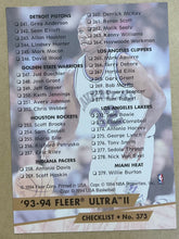 Load image into Gallery viewer, Checklist 93/94   93/94 Fleer Ultra II   373
