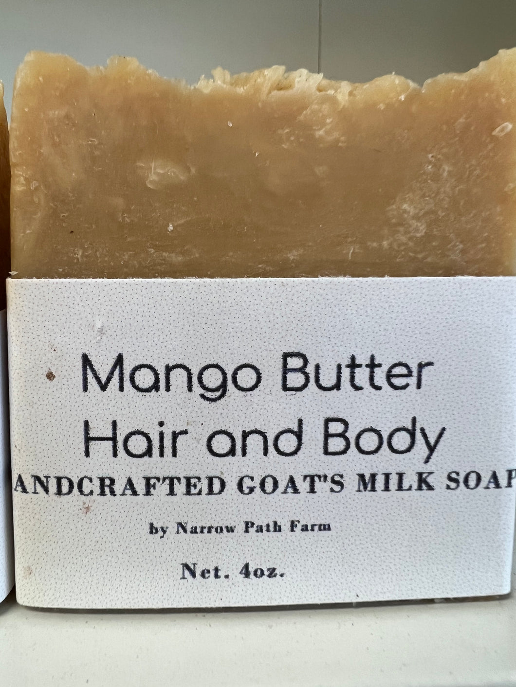 Hair and Body Goat's Milk Soap 4 oz