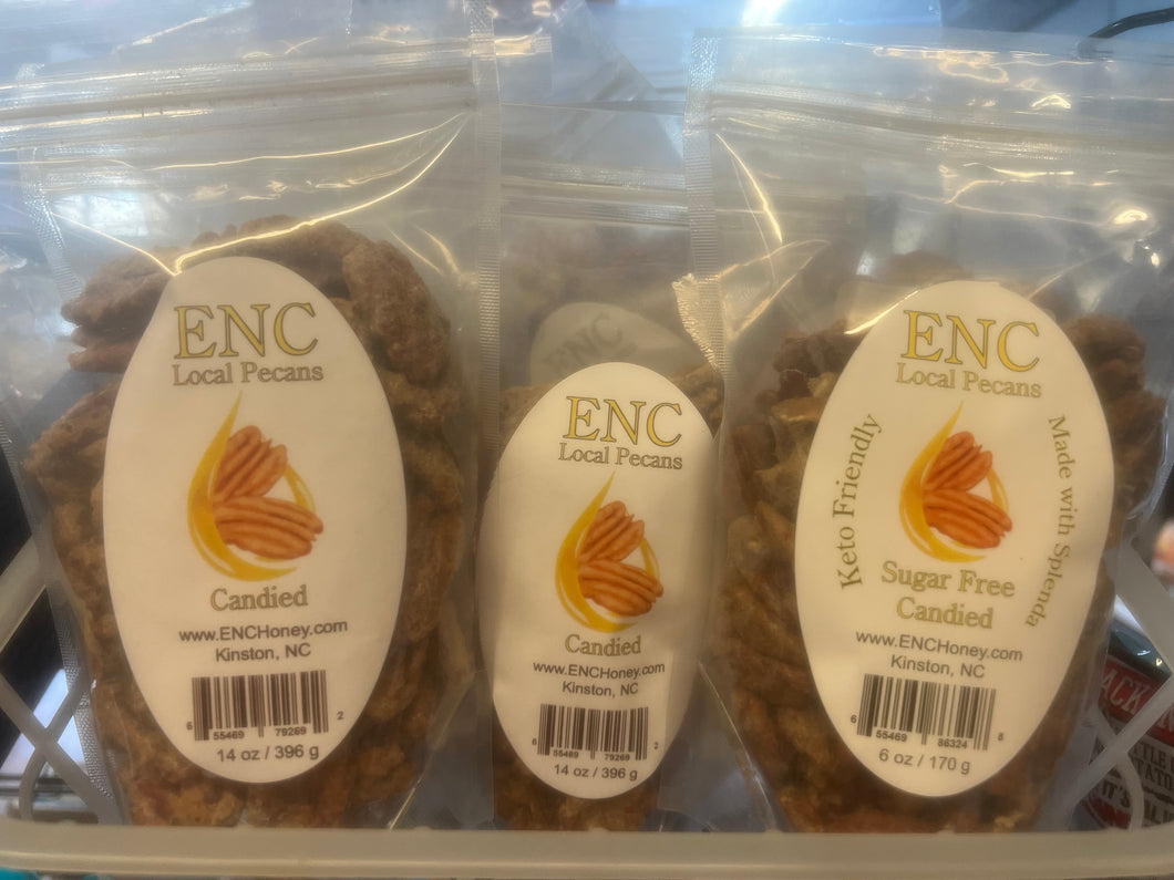 ENC Honey Candied Pecans