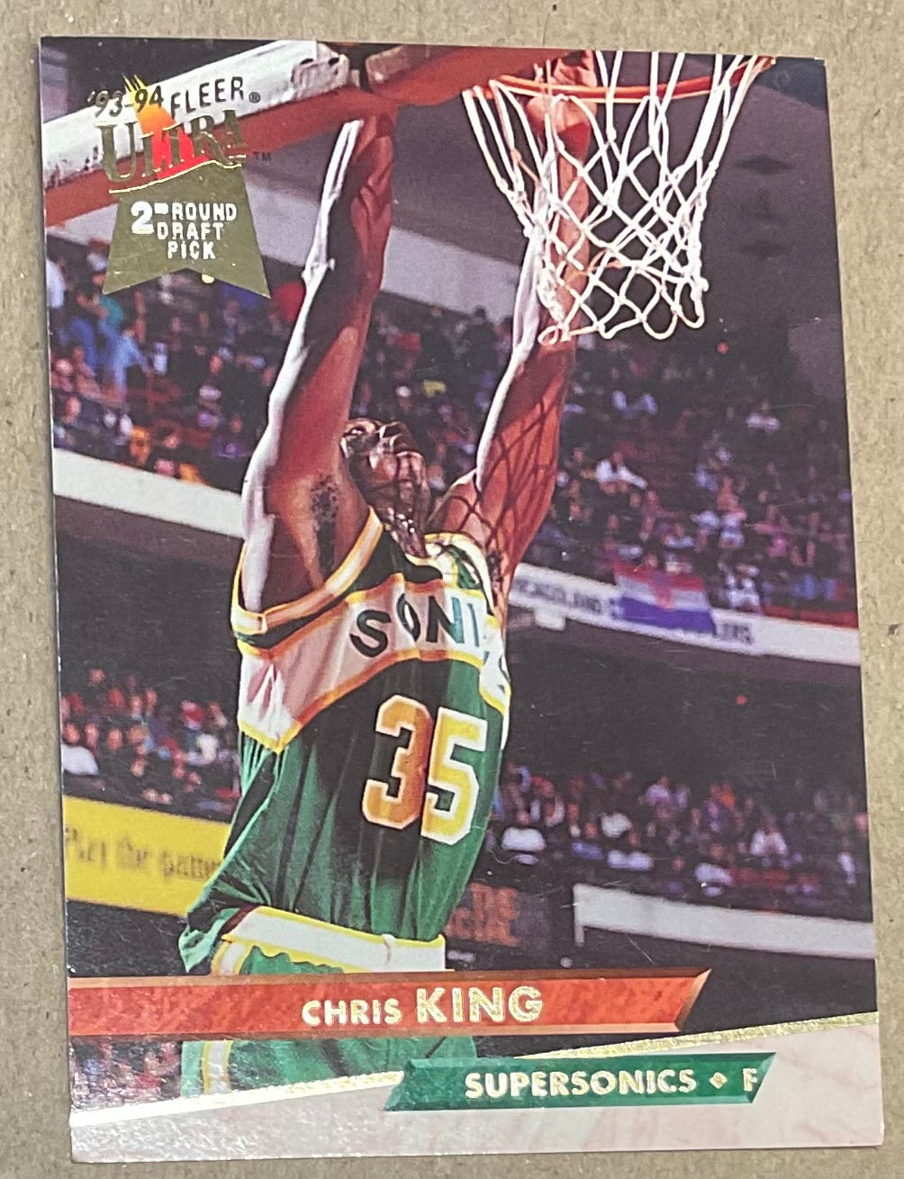 Chris King   93/94 Fleer Ultra   345