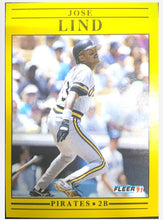 Load image into Gallery viewer, Jose Lind Fleer 91 43
