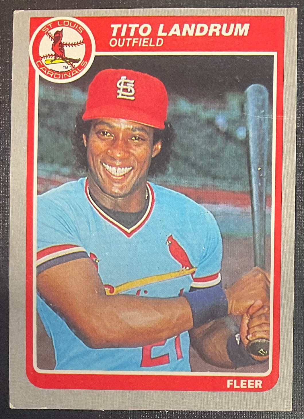 Tito Landrum  Fleer 1985  232