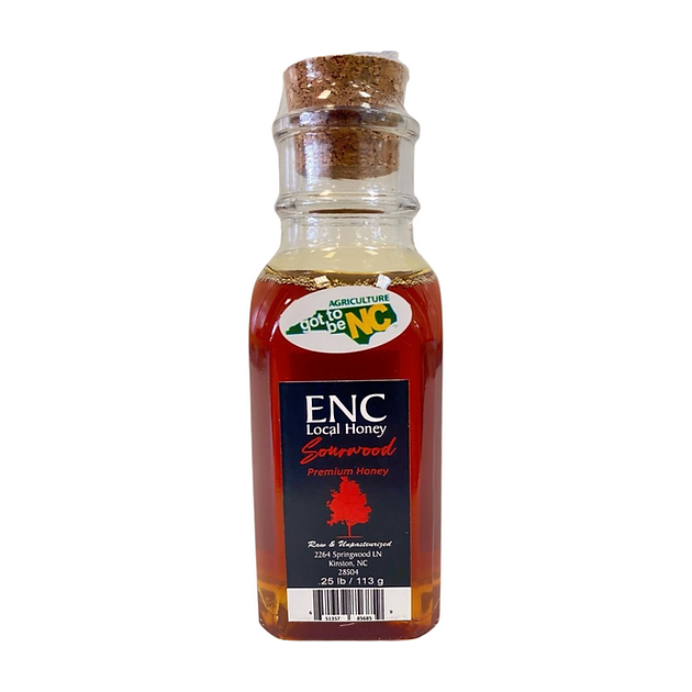 ENC Honey Sourwood Honey .25# Muth Jar