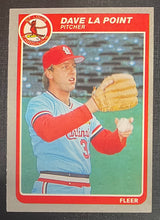 Load image into Gallery viewer, Dave LaPoint   Fleer 1985  233
