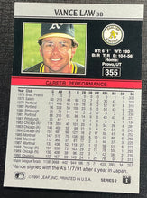 Load image into Gallery viewer, Vance Law   Leaf 1991   355
