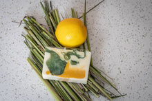 Load image into Gallery viewer, 5oz Lemongrass Goats Milk Soap Slice
