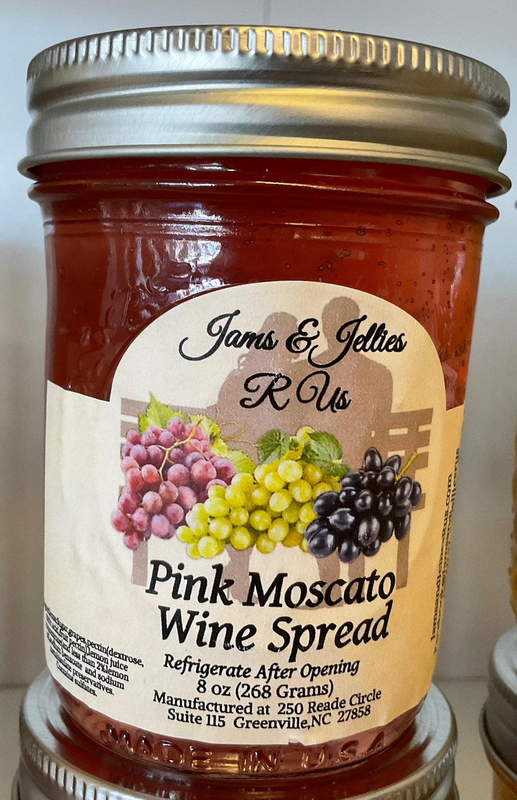 Pink Moscatto Spread 8 oz