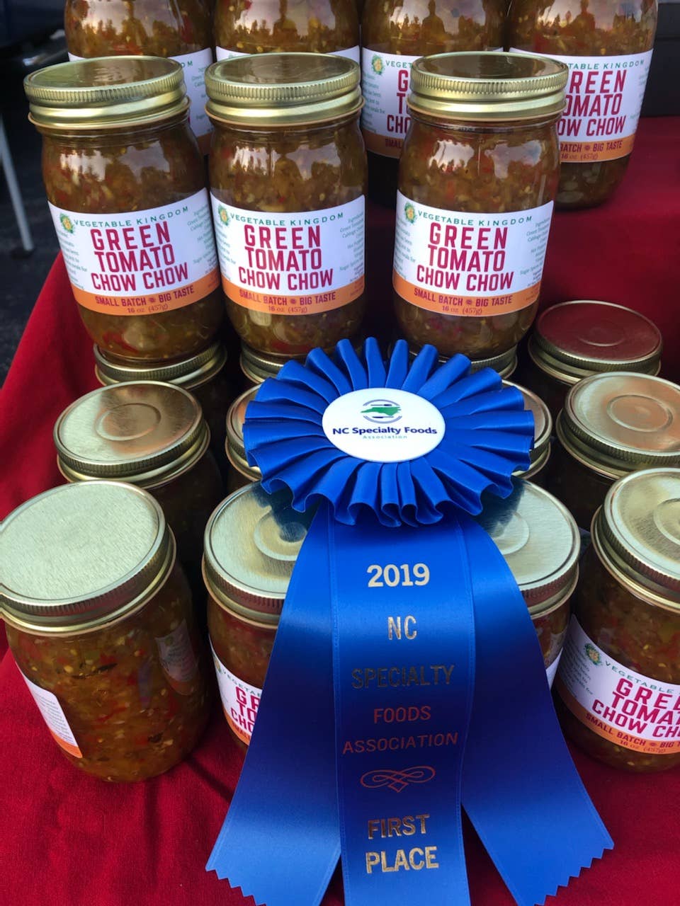Prize Winning Chow Chow (Green Tomato Pickle)