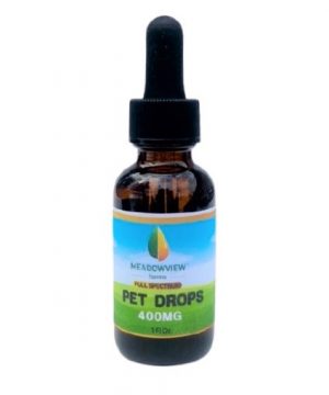 400 mg CBD Pet Drops -Omega 3 Fish Oil 1 oz