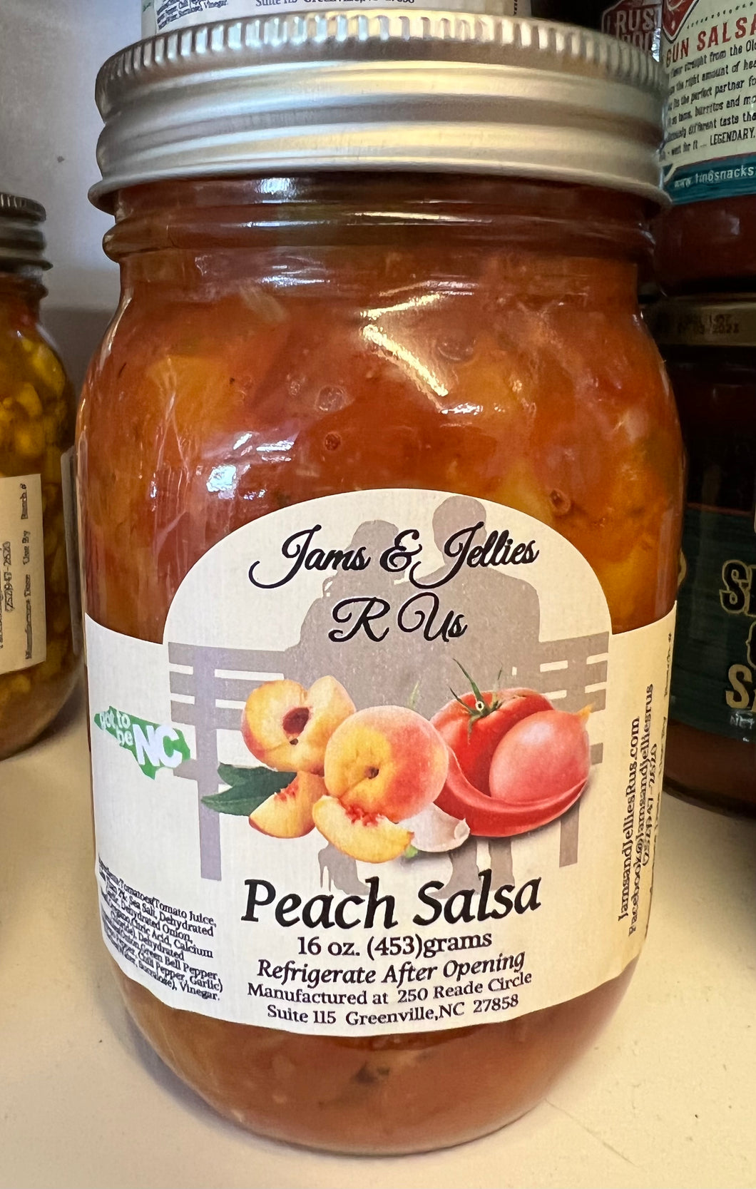 Peach Salsa 16 oz