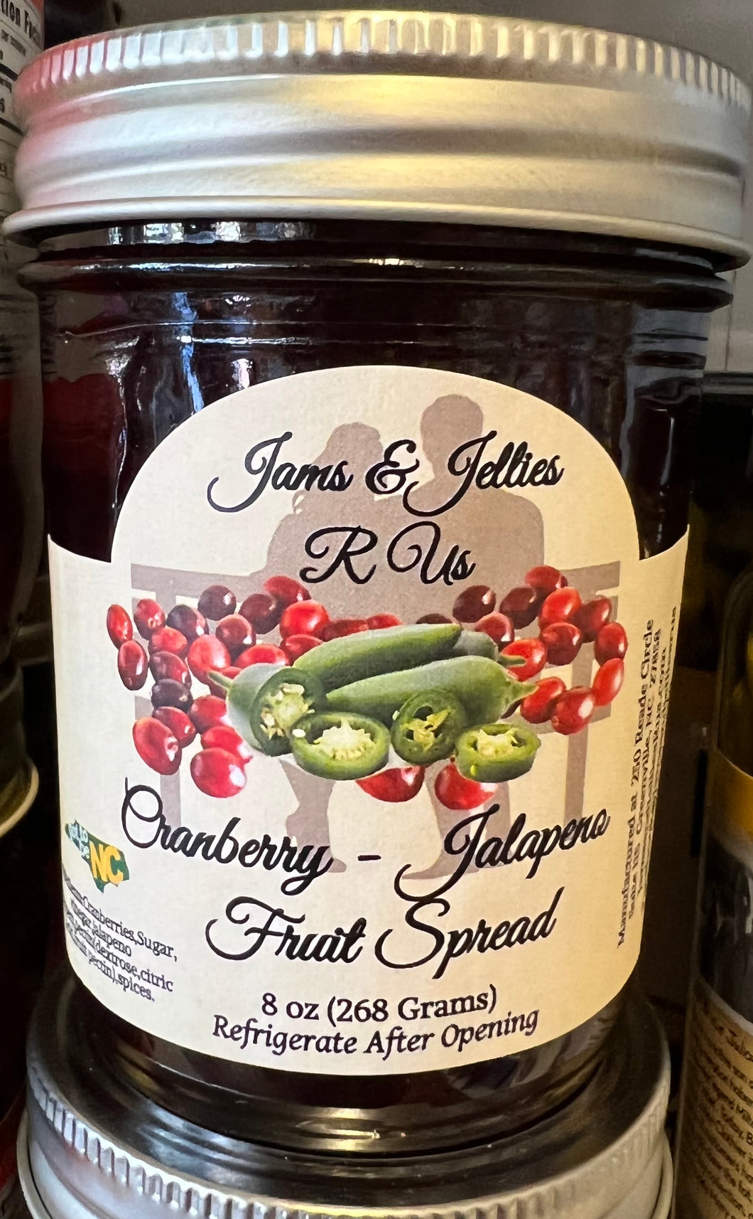 Cranberry Jalapeno Jam