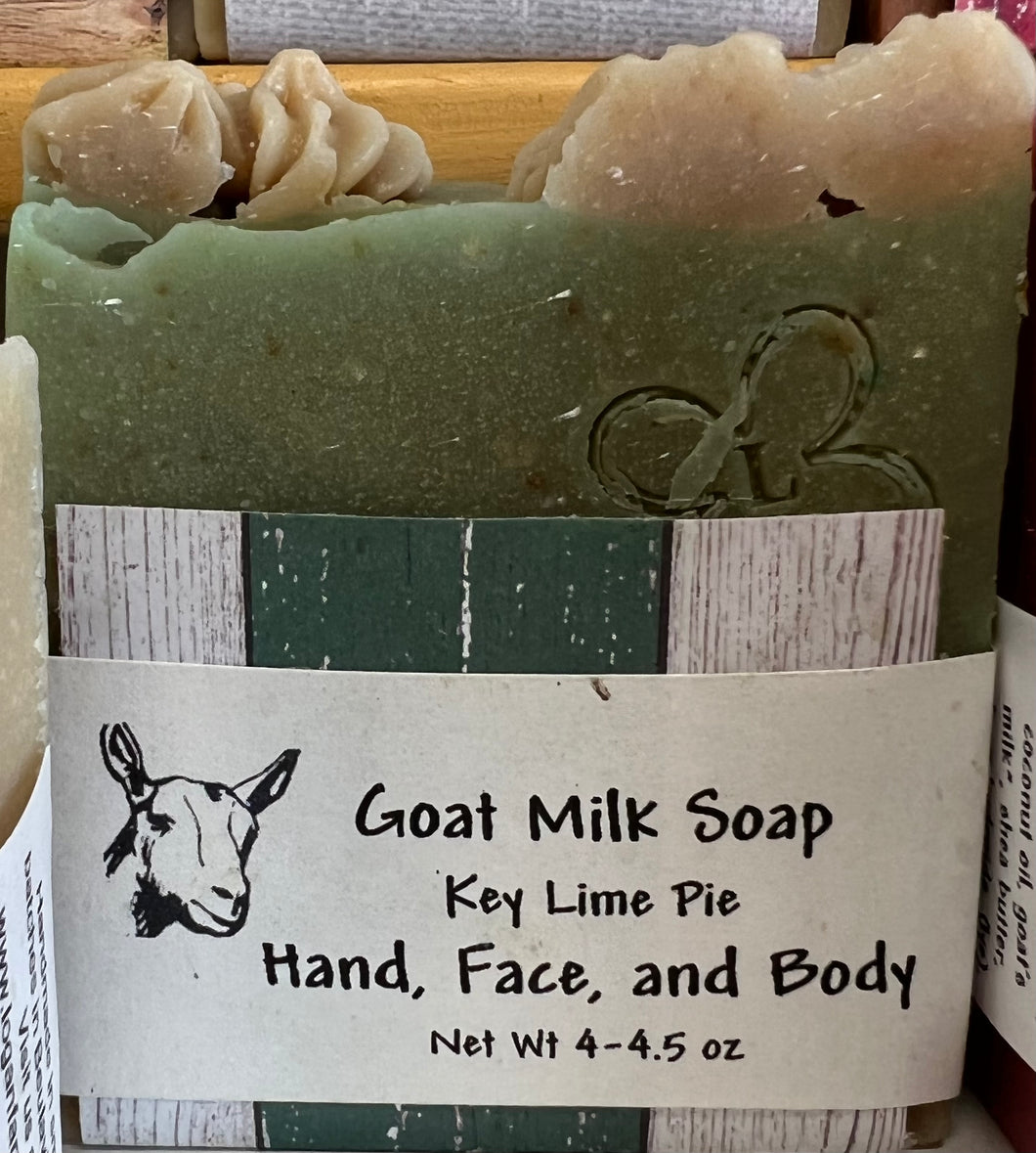 Key Lime Pie Goat Milk Soap