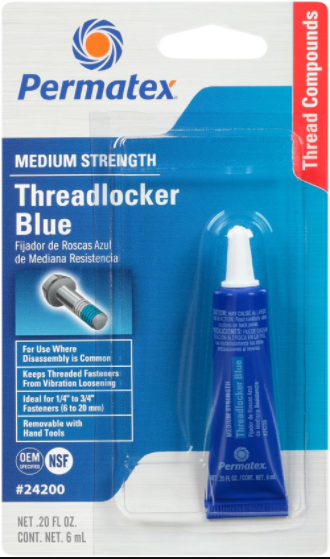 Permatex Threadlocker Blue Medium Strength 24200