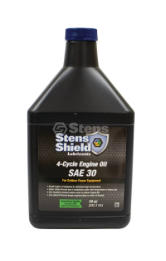 SAE30-SJ Premium Grade Small Engine Oil 18oz (Stens) 770-624