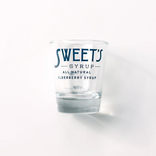 Sweet's Elderberry Shot Glasses