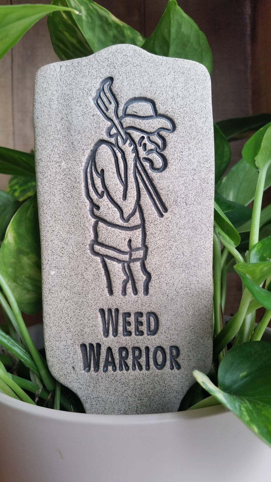 Weed Warrior - Garden Friends - Garden Stakes