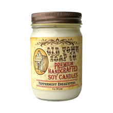 Load image into Gallery viewer, 12oz. Candles - Premium Candles for your Home: Peppermint Eucalyptus
