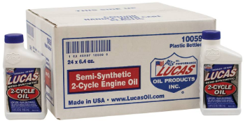 2 Cycle Lucas Oil Semi-Synthetic Oil 6.4 oz bottle
